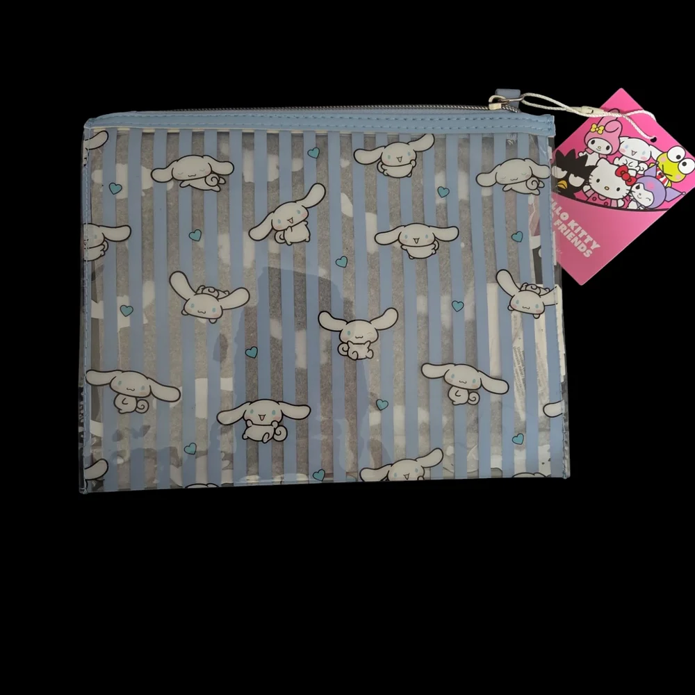 NWT Cute Striped Cinnamoroll Pouch